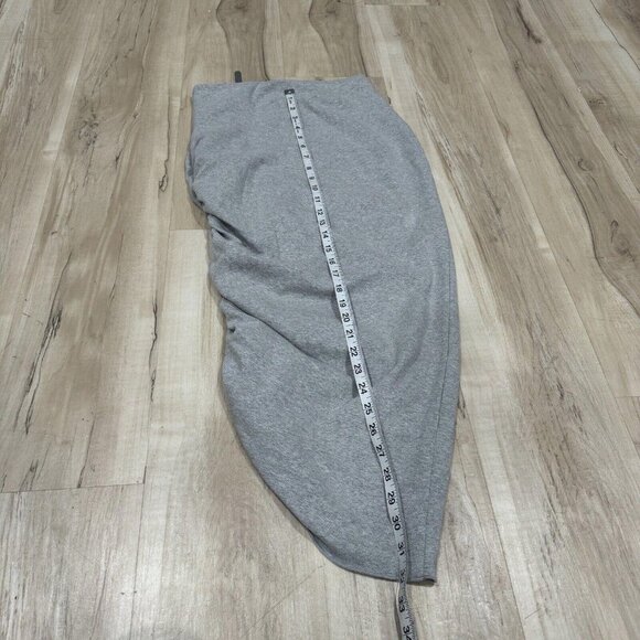 Women’s NWT Samantha Eng. asymmetrical Gray Skirt Ruched Size Small‎ S - Picture 8 of 8